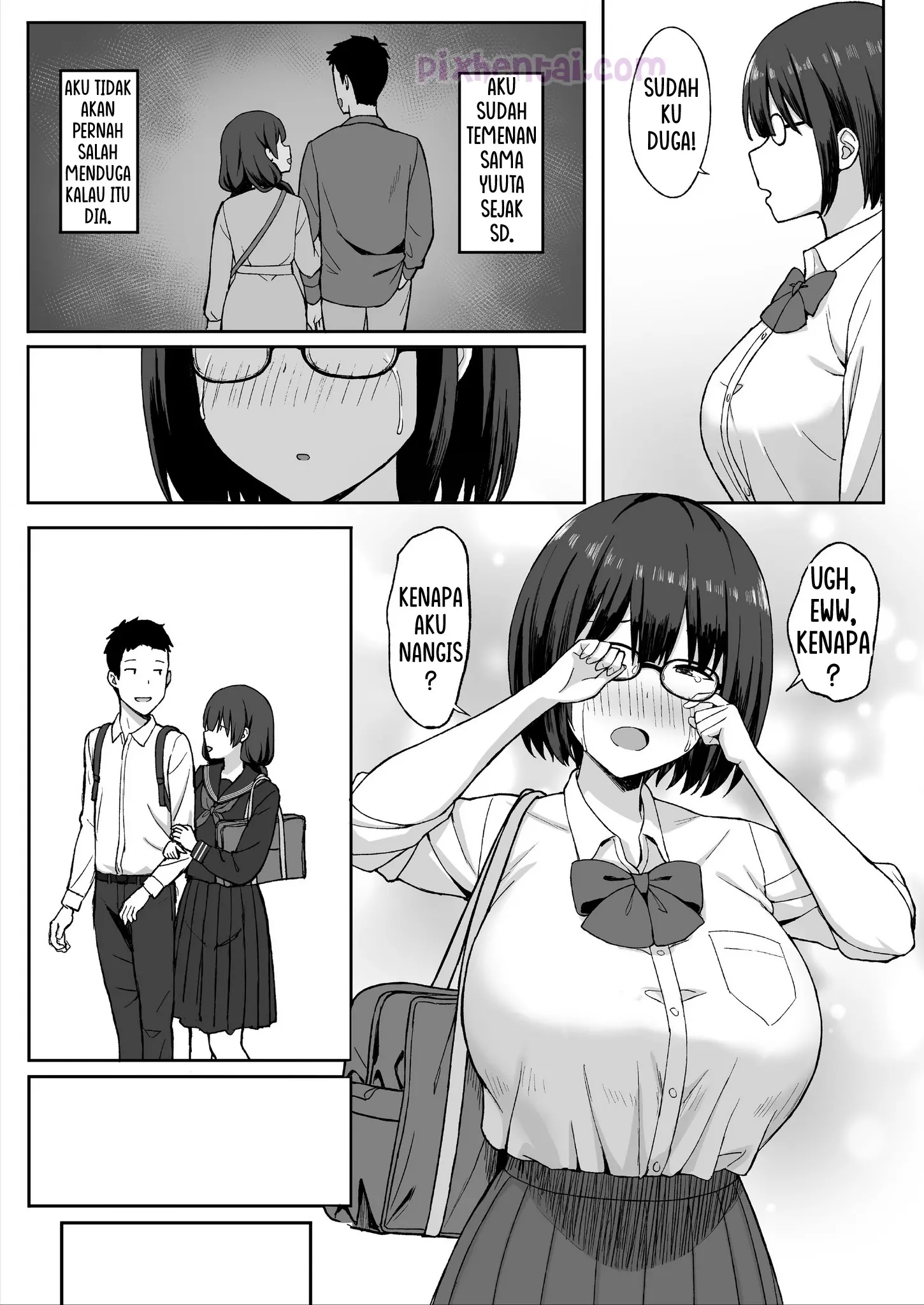 Komik hentai xxx manga sex bokep My Big-Boobed Stalker Is Now My Girlfriend 2 page 9